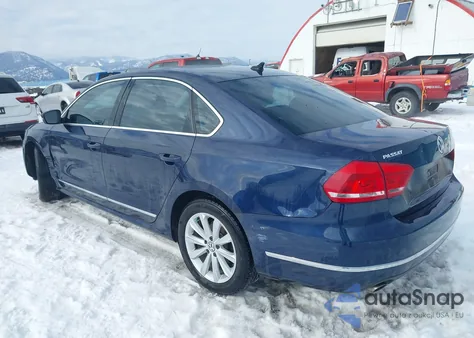 2013 Volkswagen Passat 2.5L Sel Premium из США, поврежденный, VIN 1VWCP7A32DC089517